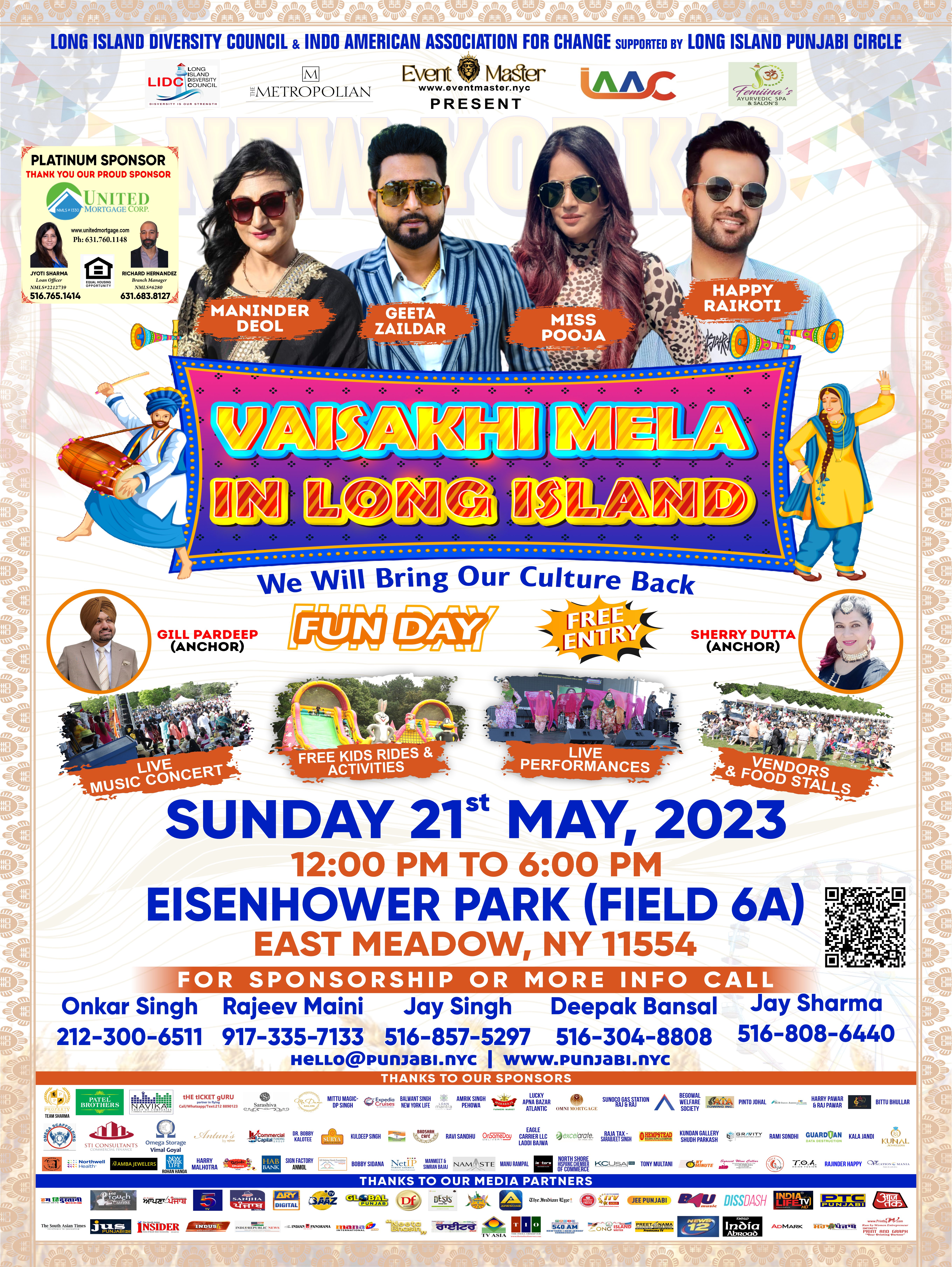 LONG ISLAND VAISAKHI MELA 2023