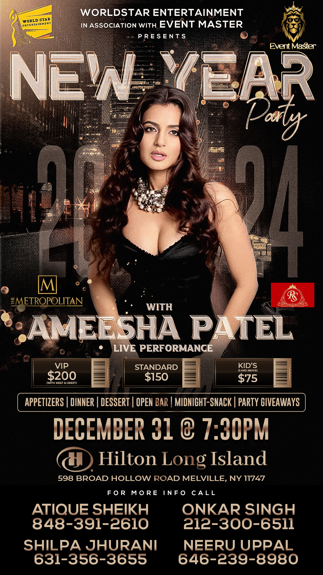 New Year Eve with Ameesha Patel-Live Performance 23-24